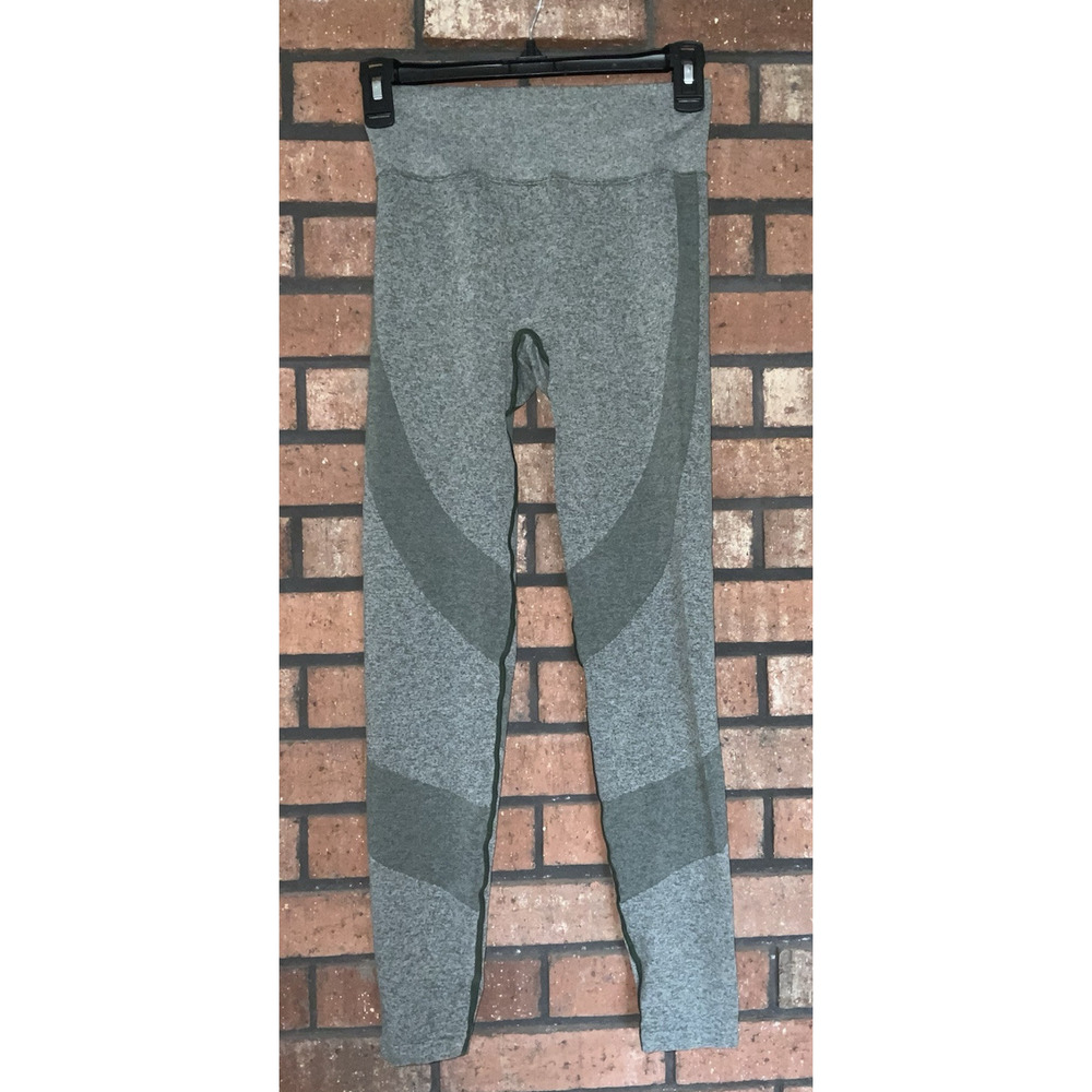PINK Victoria's Secret‎ Womens Seamless Workout Leggings High Waist Green Size S